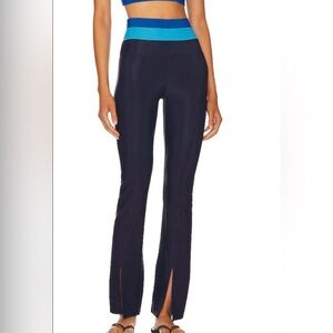 Beach Riot - Amalfi Pant in Marine Colorblock
